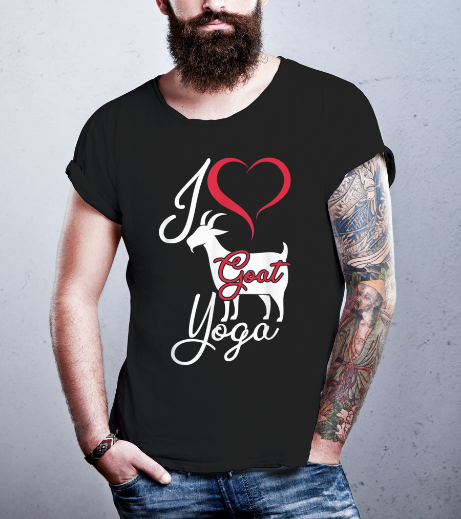 I Love Goat Yoga T-Shirt