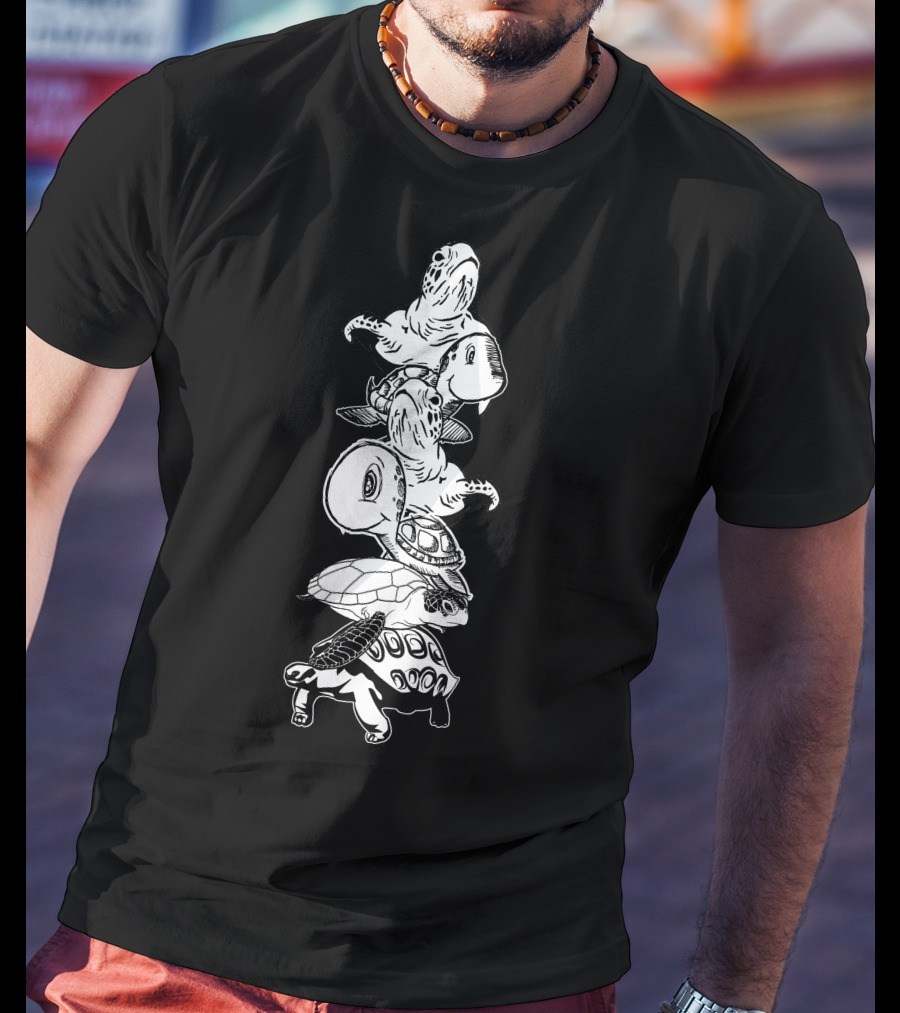 Turtles Evolution Stack T-Shirt