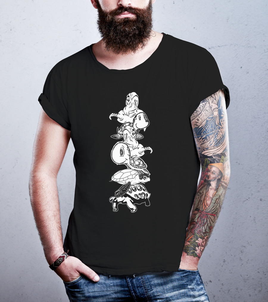 Turtles Evolution Stack T-Shirt