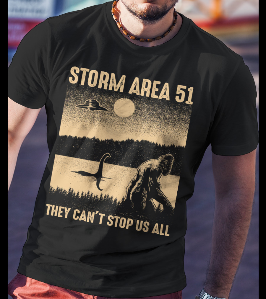 Storm Area 51 They Can't Stop US All T-Shirt