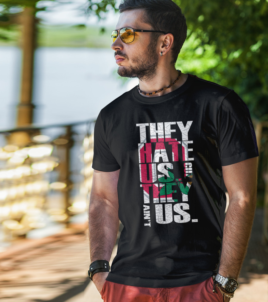 They Hate Us Cause They Aint Us Ohio State Buckeyes T-Shirt