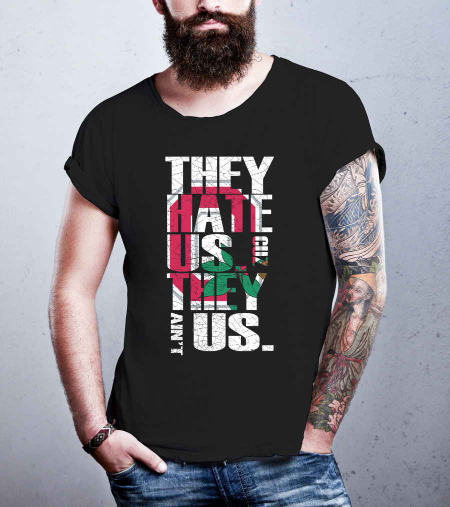 They Hate Us Cause They Aint Us Ohio State Buckeyes T-Shirt
