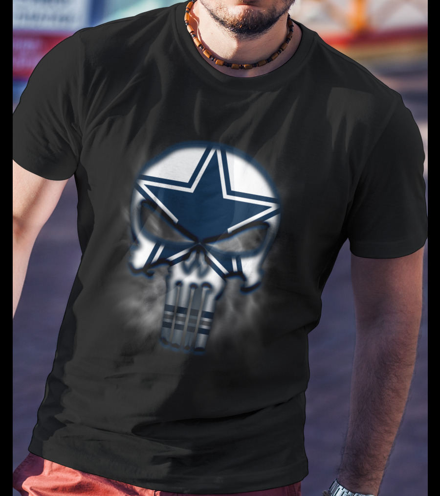 Dallas Cowboys Skull Star T-Shirt