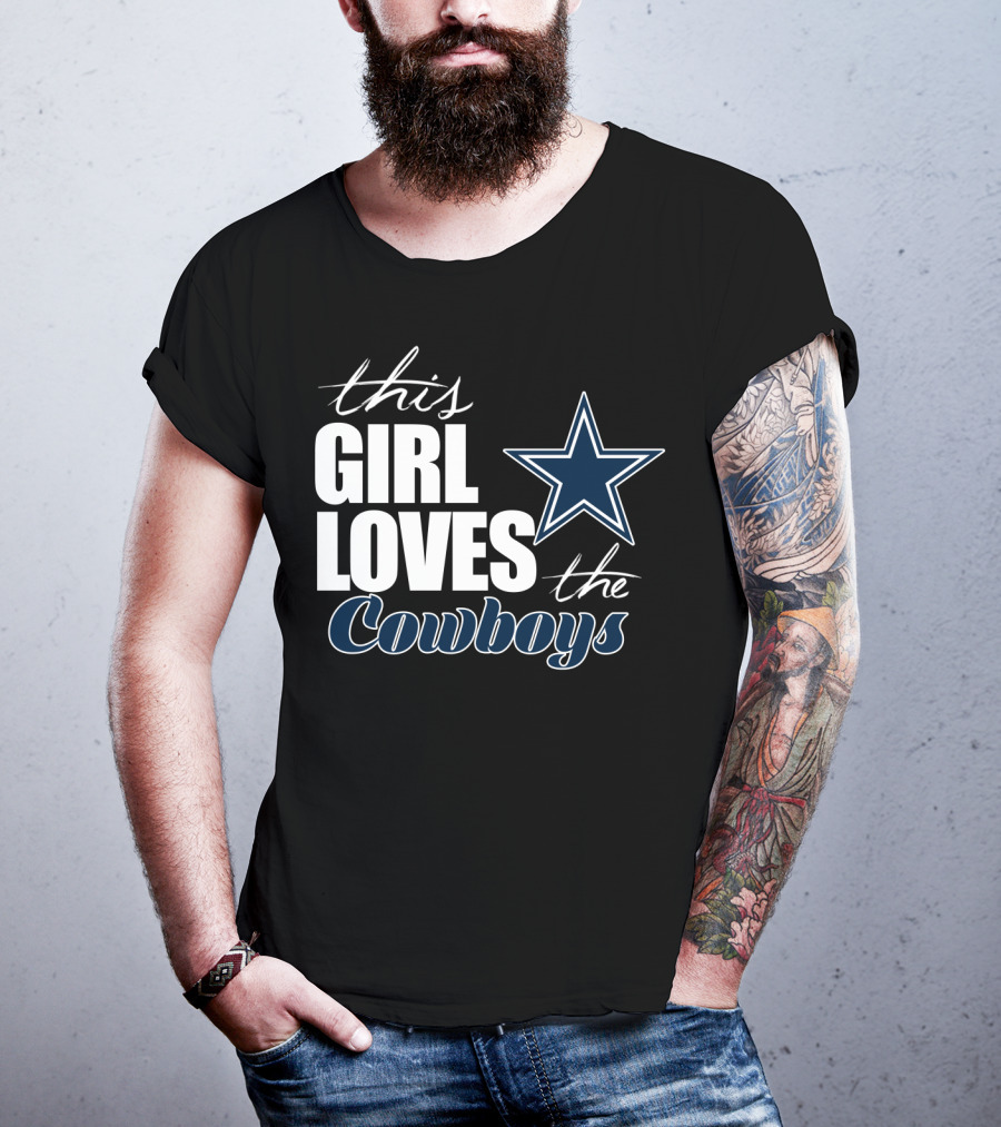 This Girl Loves The Dallas Cowboys T-Shirt