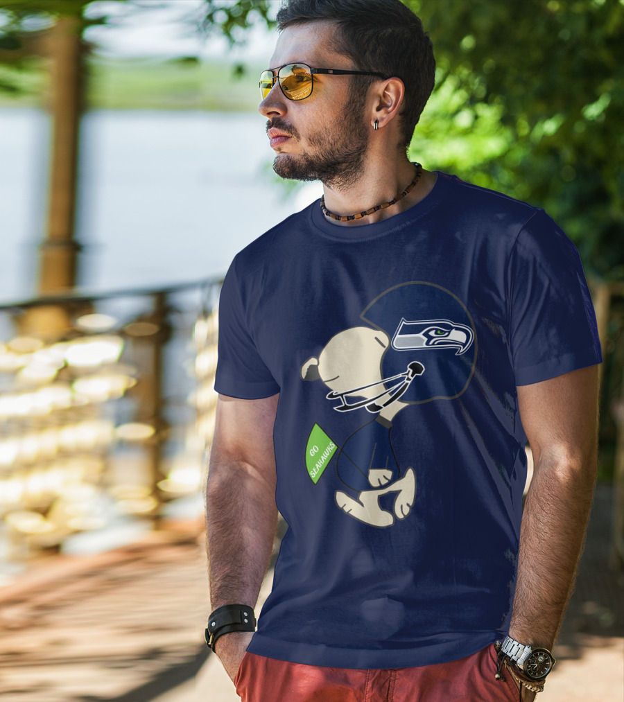 Seattle Seahawks Go Seahawks T-Shirt