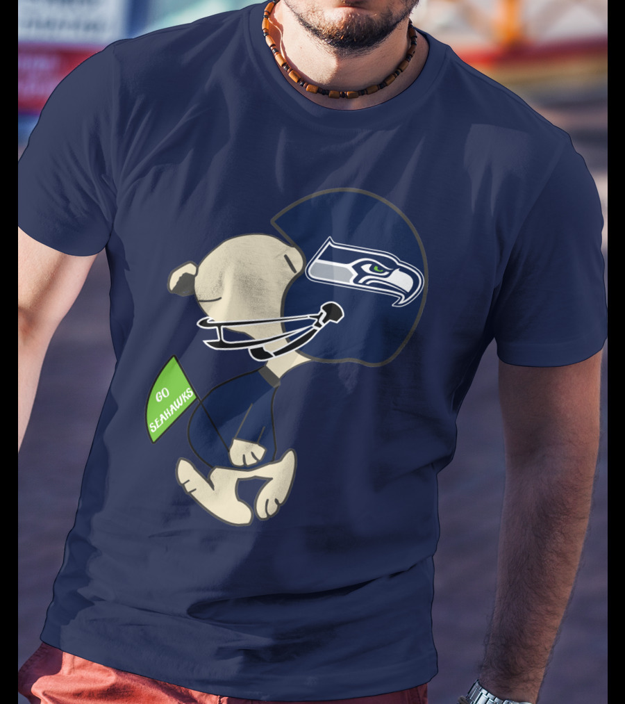 Seattle Seahawks Go Seahawks T-Shirt