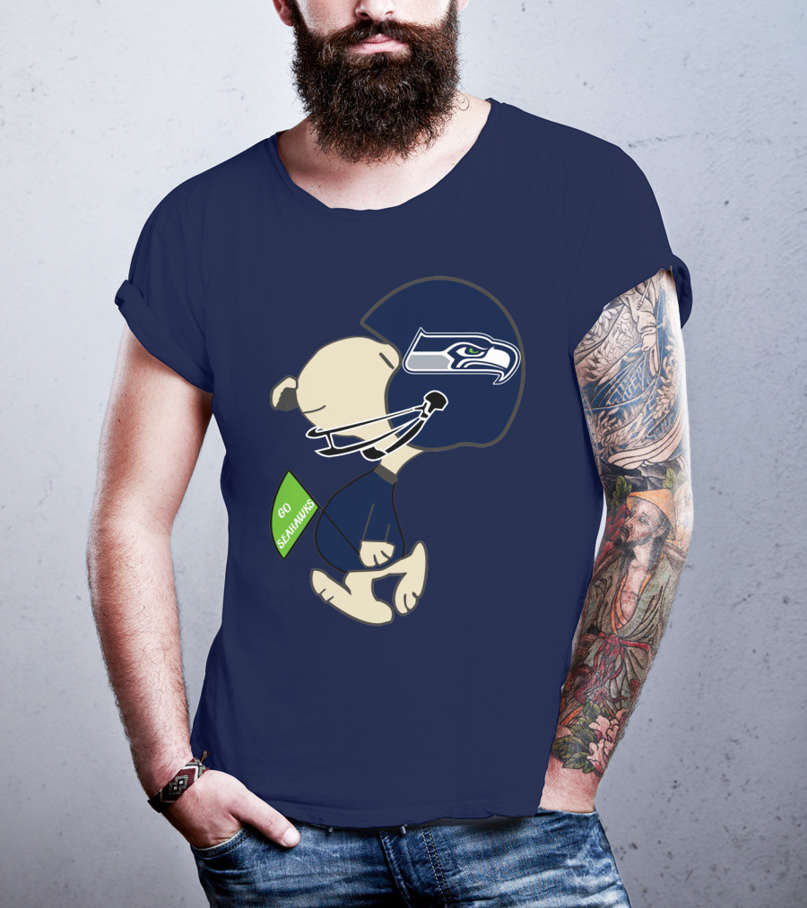 Seattle Seahawks Go Seahawks T-Shirt