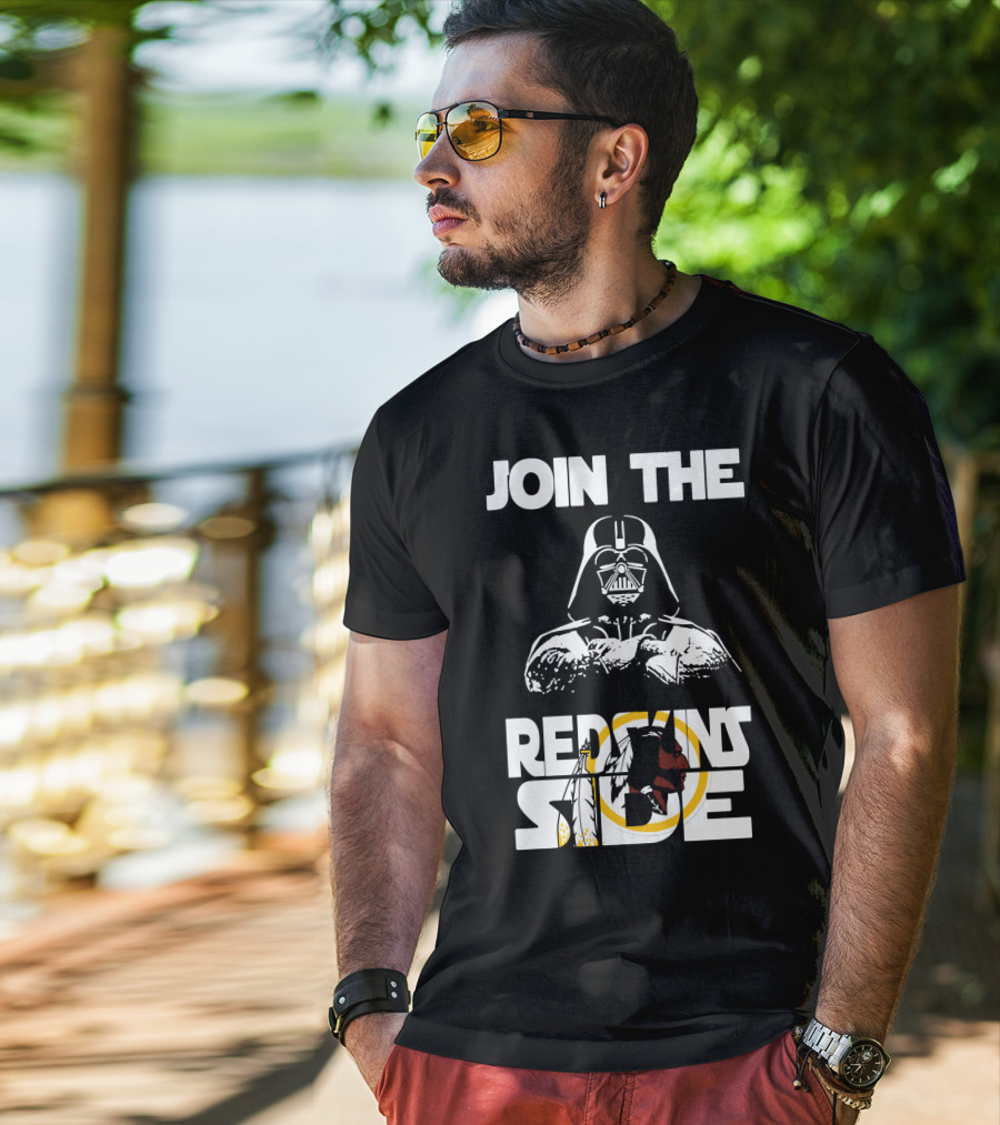 Join The Redskins Side T-Shirt