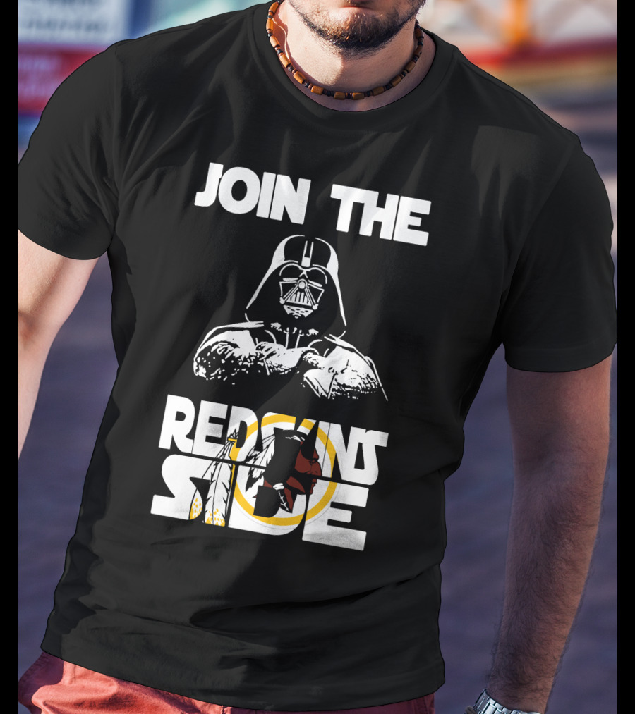 Join The Redskins Side T-Shirt