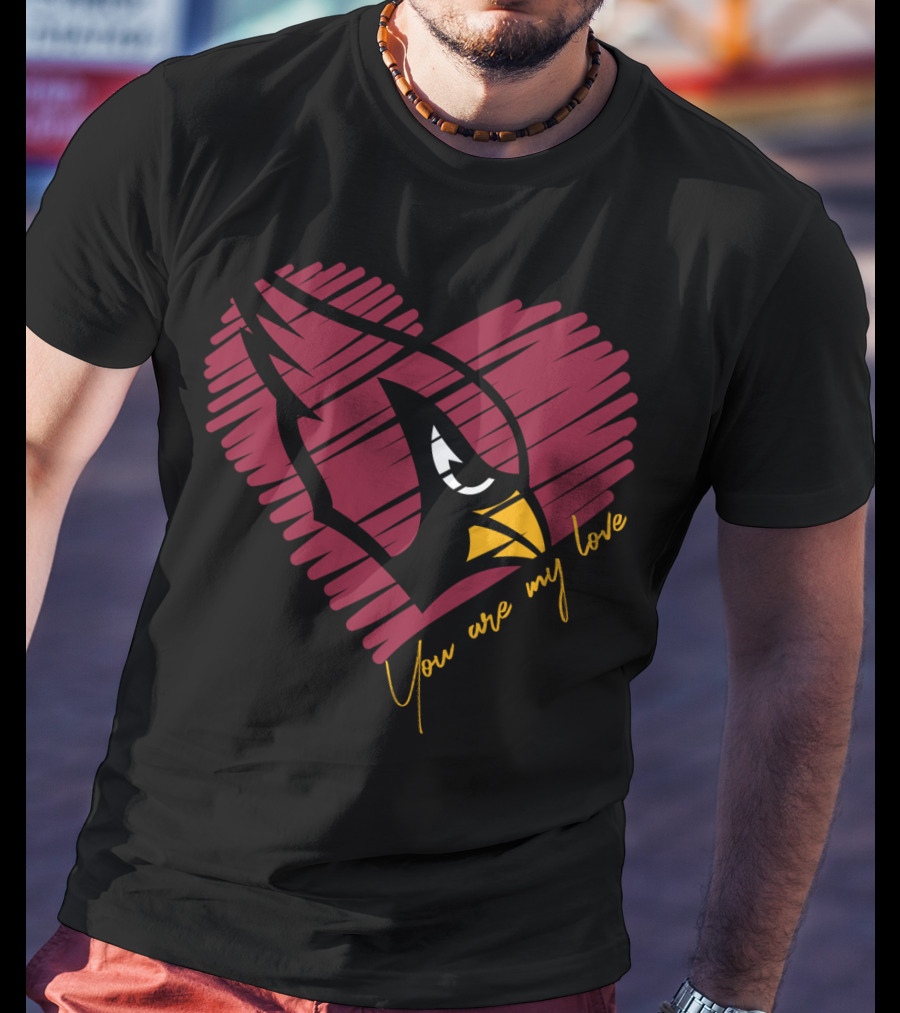 Arizona Cardinals You Are My Love T-Shirt