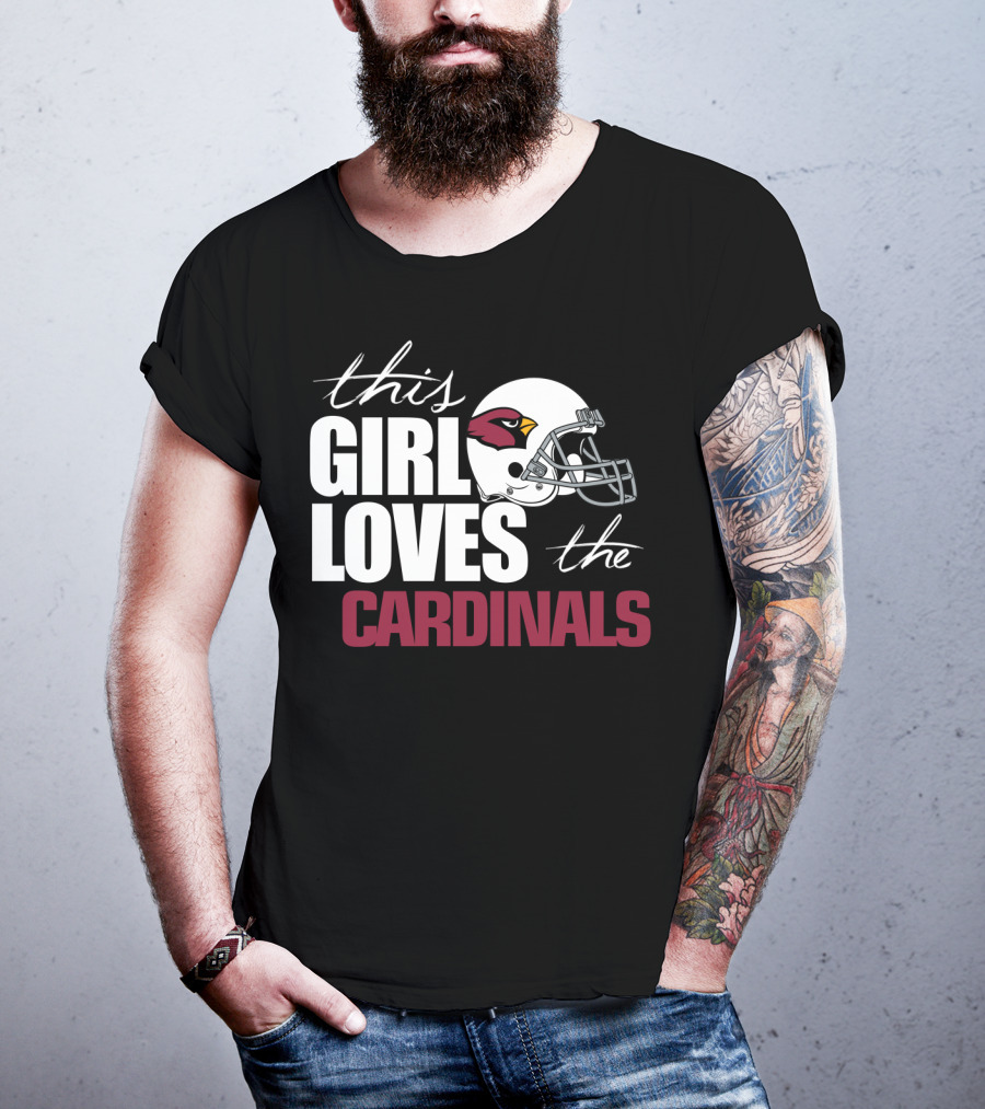 This Girl Loves The Cardinals Fans T-Shirt