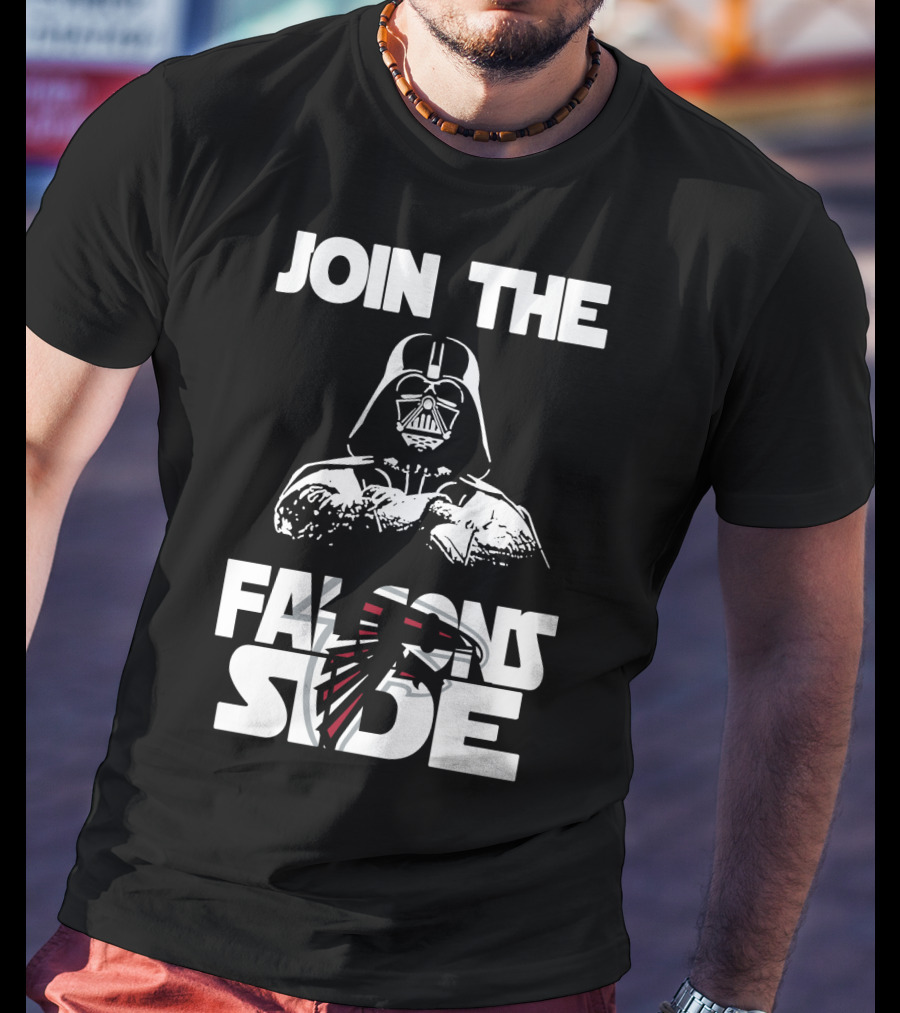 Join The Falcons Side Atlanta Falcons T-Shirt