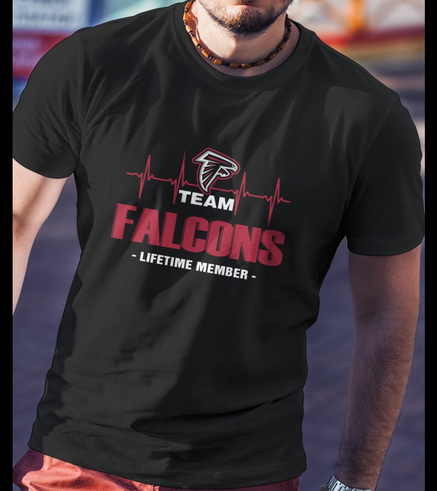 Atlanta Falcons Team Lifetime Member T-Shirt