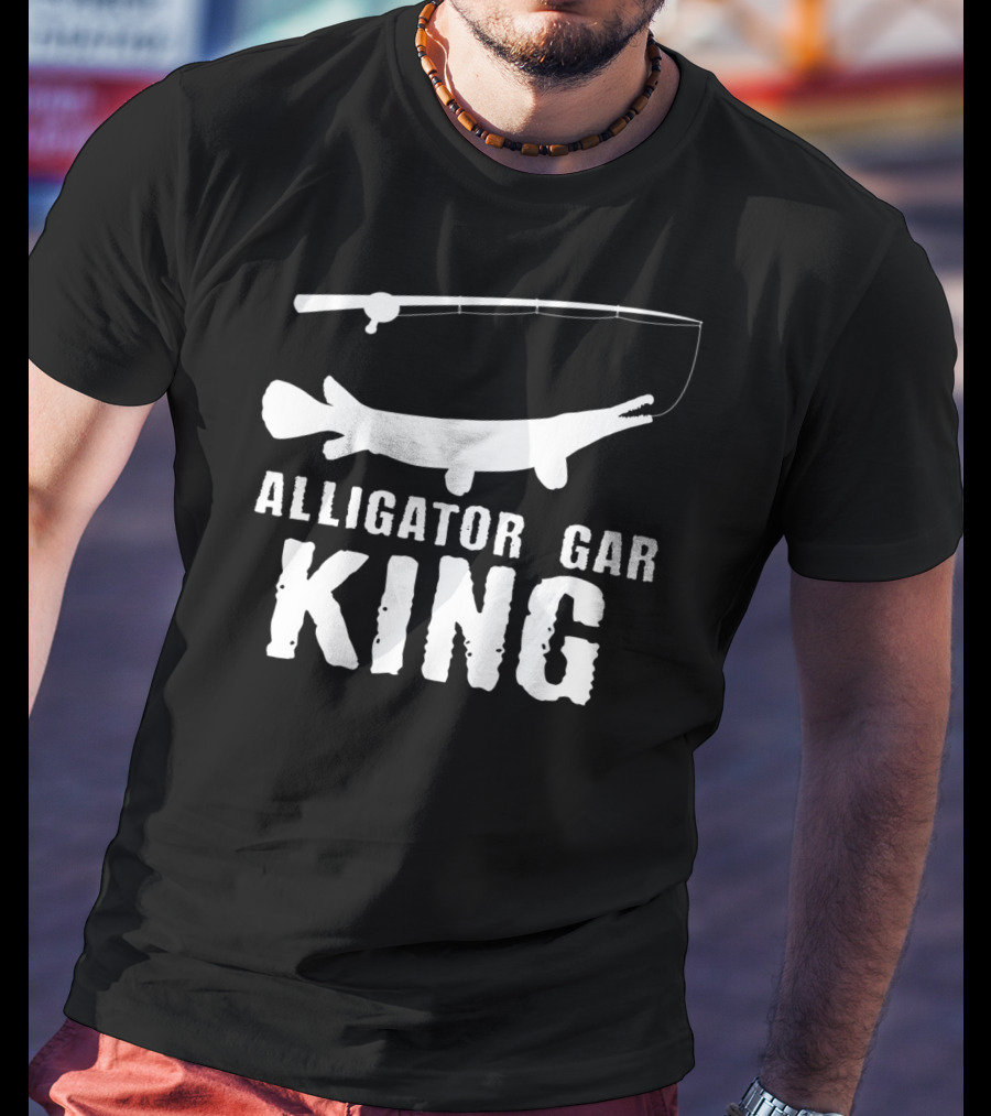 Alligator Gar King Freshwater Fishing T-Shirt