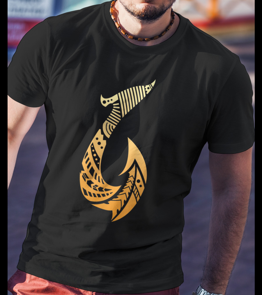 Fisherman Hook Hawaiian Beach Summer T-Shirt