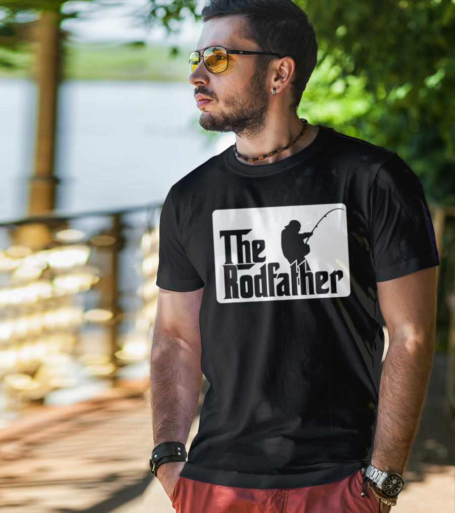 The Rodfather Reel Life Fishing T-Shirt
