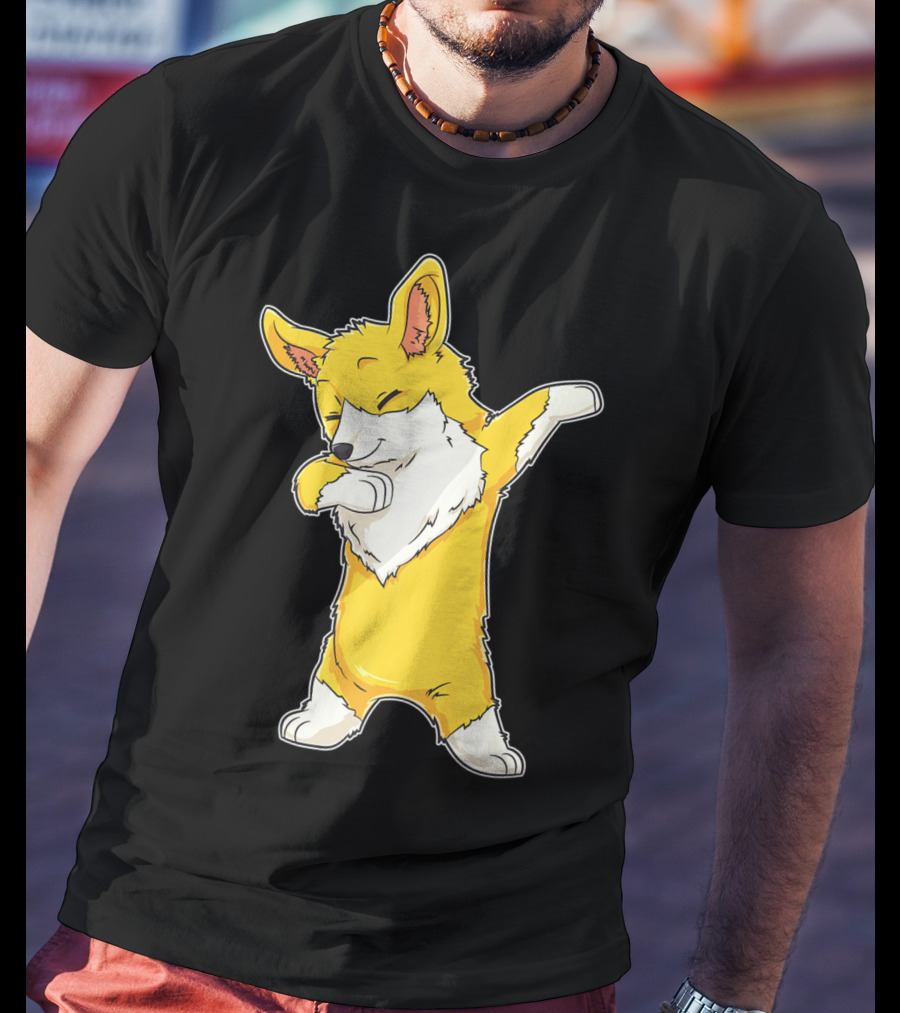 Corgi Dabbing Dance Welsh Corgis Dab T-Shirt