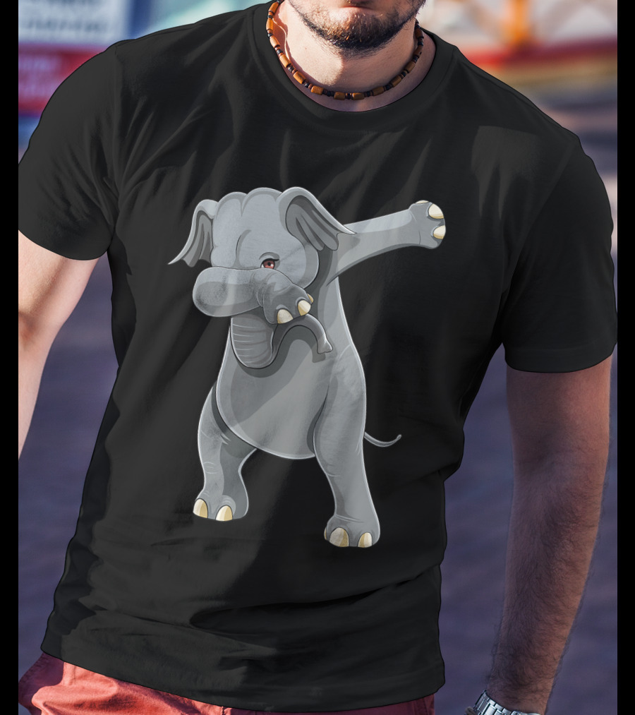 Dabbing Elephant Dab Dance Pose T-Shirt