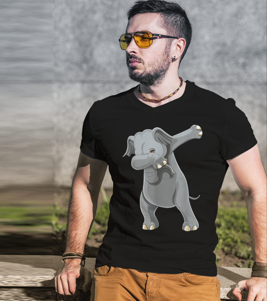 Dabbing Elephant Dab Dance Pose T-Shirt