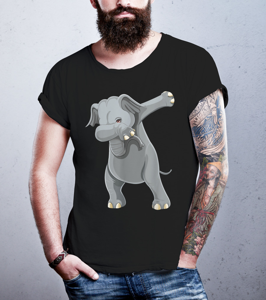 Dabbing Elephant Dab Dance Pose T-Shirt