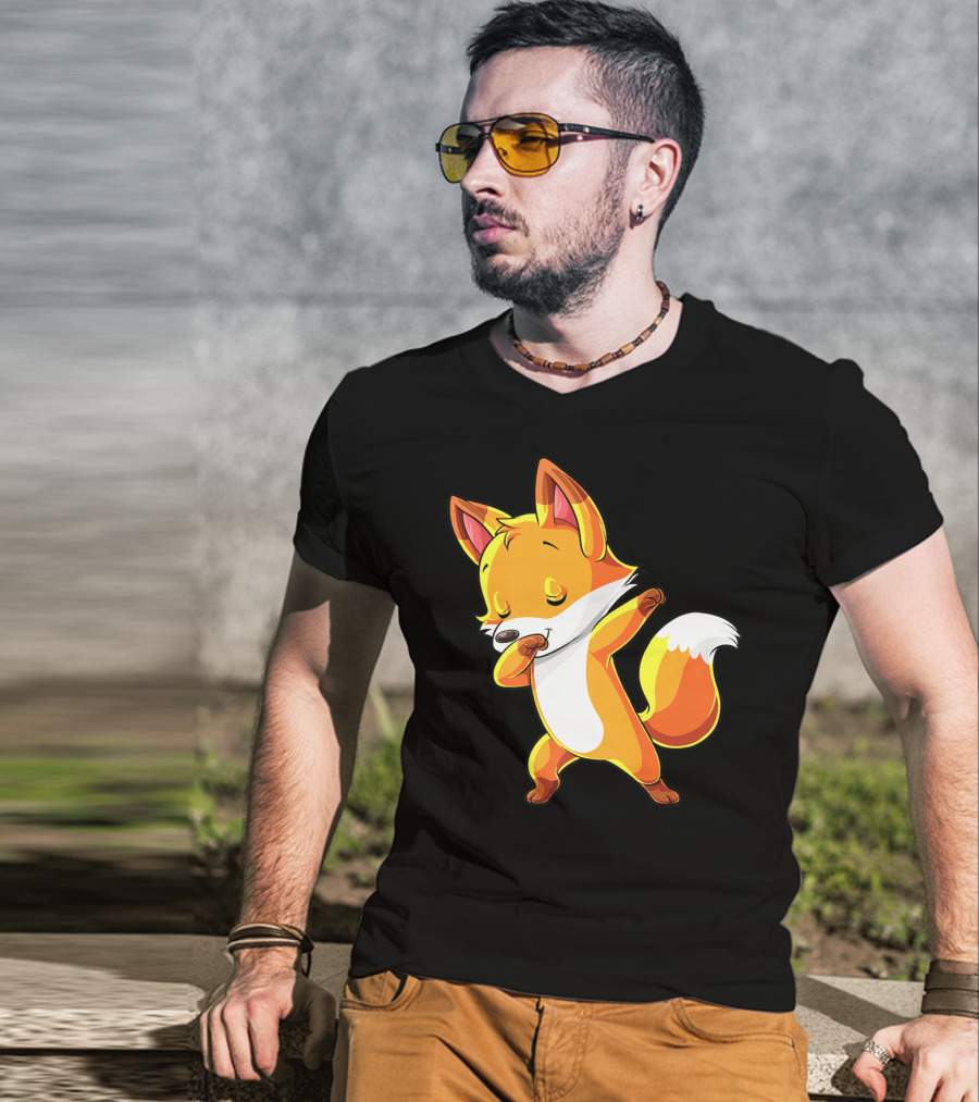 Dabbing Fox Funny Dab Women T-Shirt