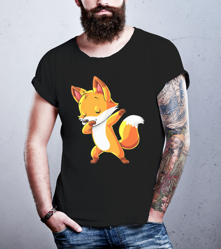 Dabbing Fox Funny Dab Women T-Shirt