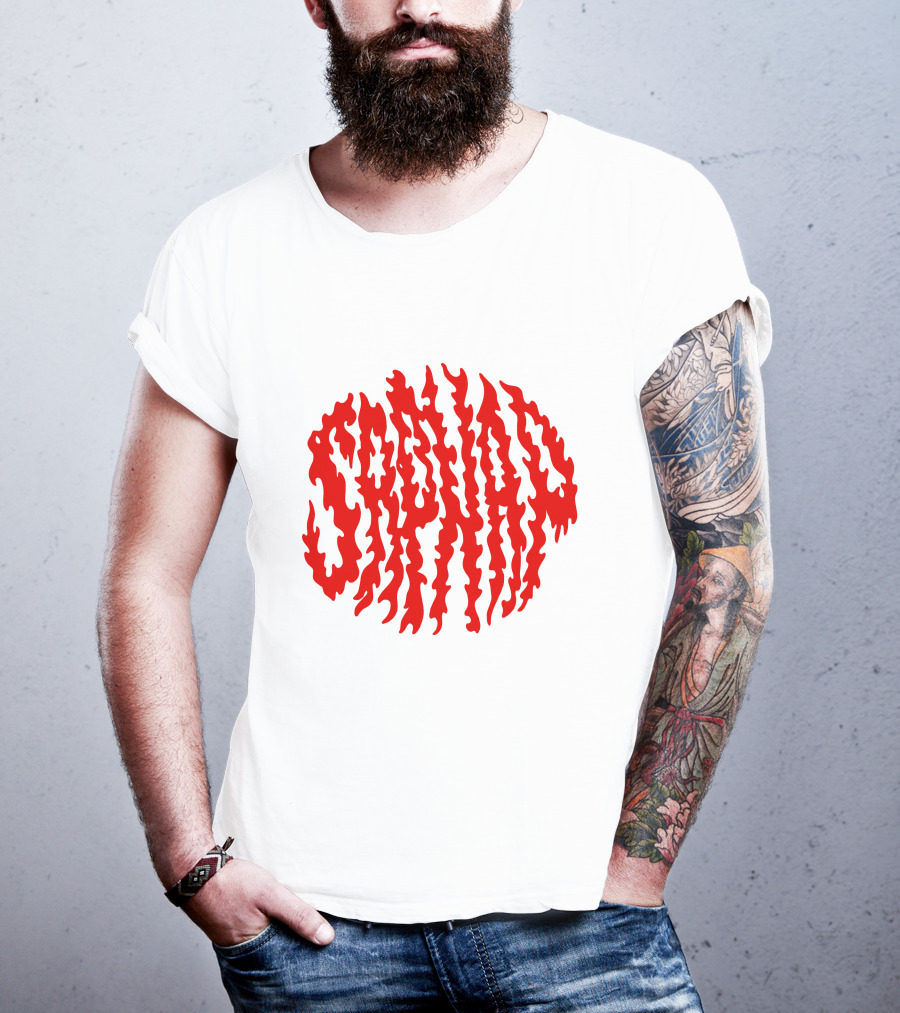 Sapnap Flame Name Red Fiery Merchandise T-Shirt