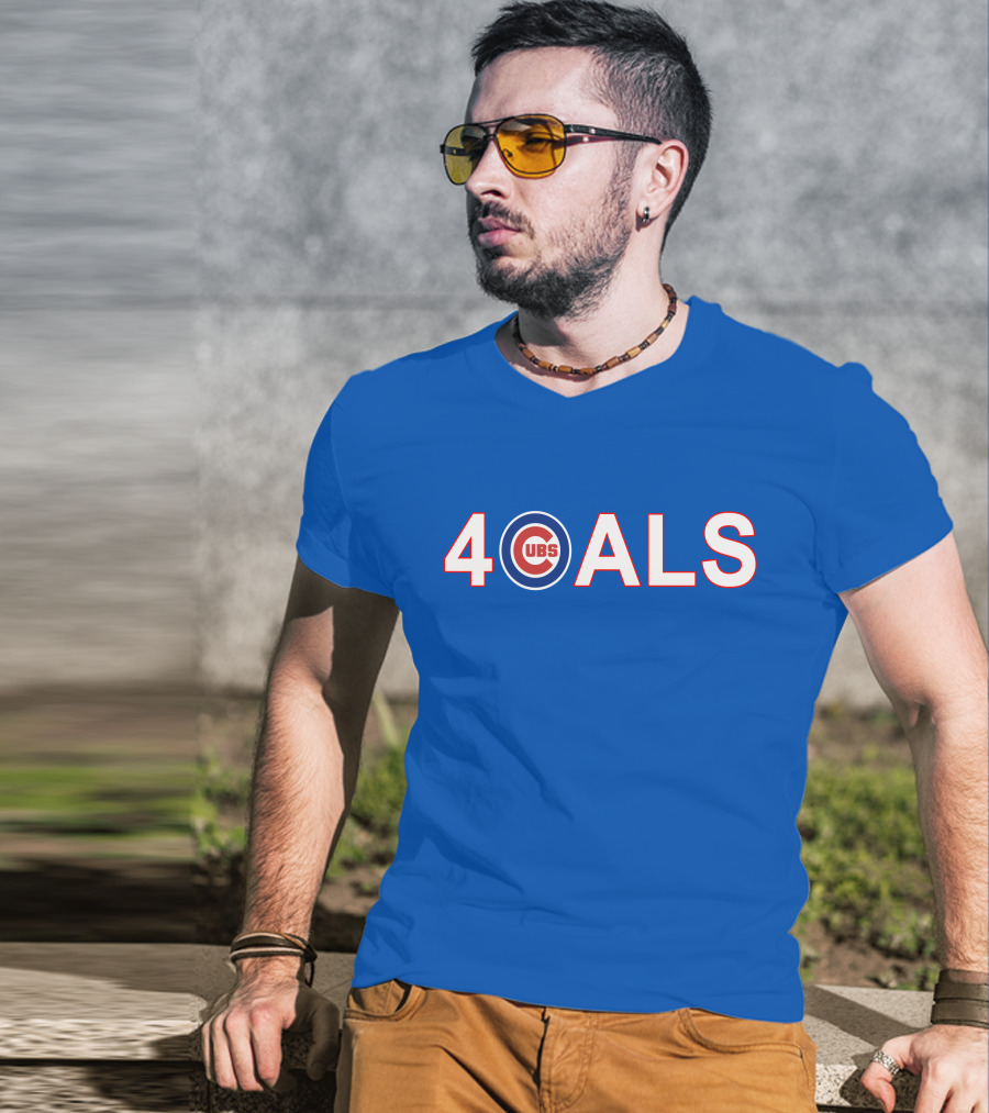 Cubs 4 ALS Charity Support T-Shirt