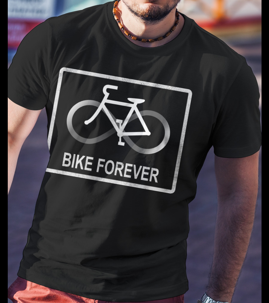 Bike Forever Infinity Bicycle T-Shirt