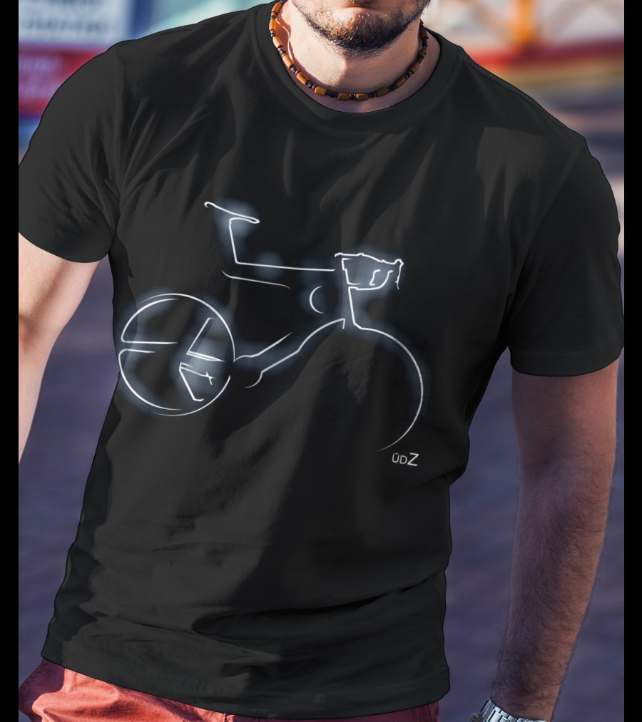 Bike Light Mix ODZ Neon Outline T-Shirt