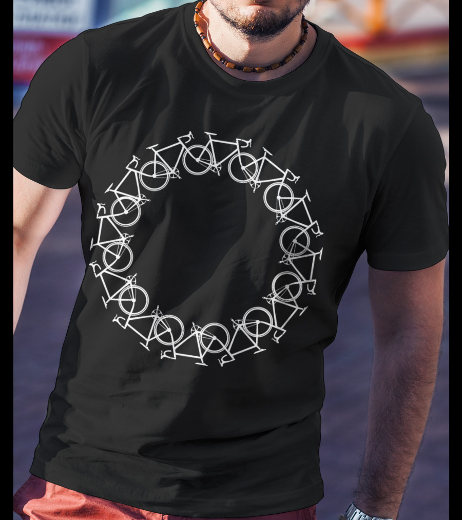 Circle Of Bike Bicycle T-Shirt