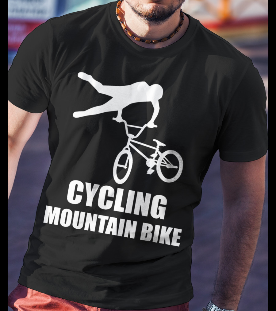 Cycling Mountain Bike Stunt T-Shirt