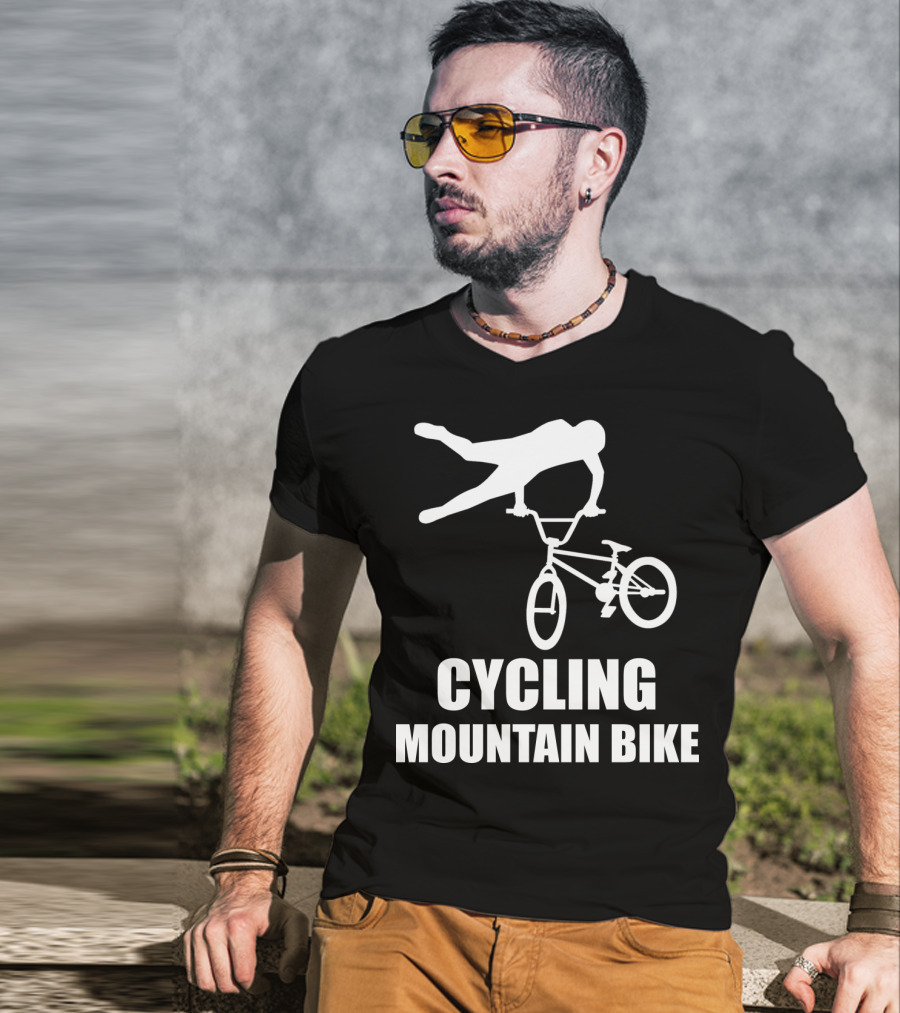 Cycling Mountain Bike Stunt T-Shirt