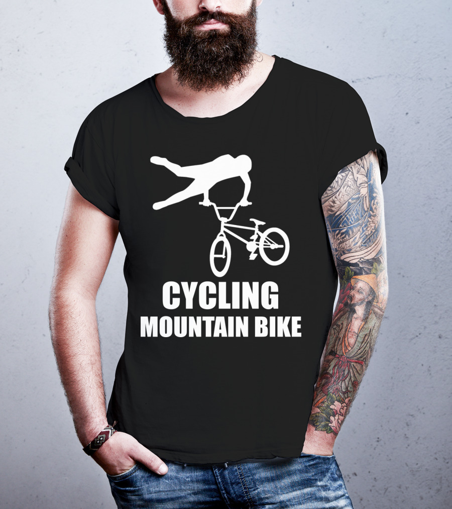 Cycling Mountain Bike Stunt T-Shirt