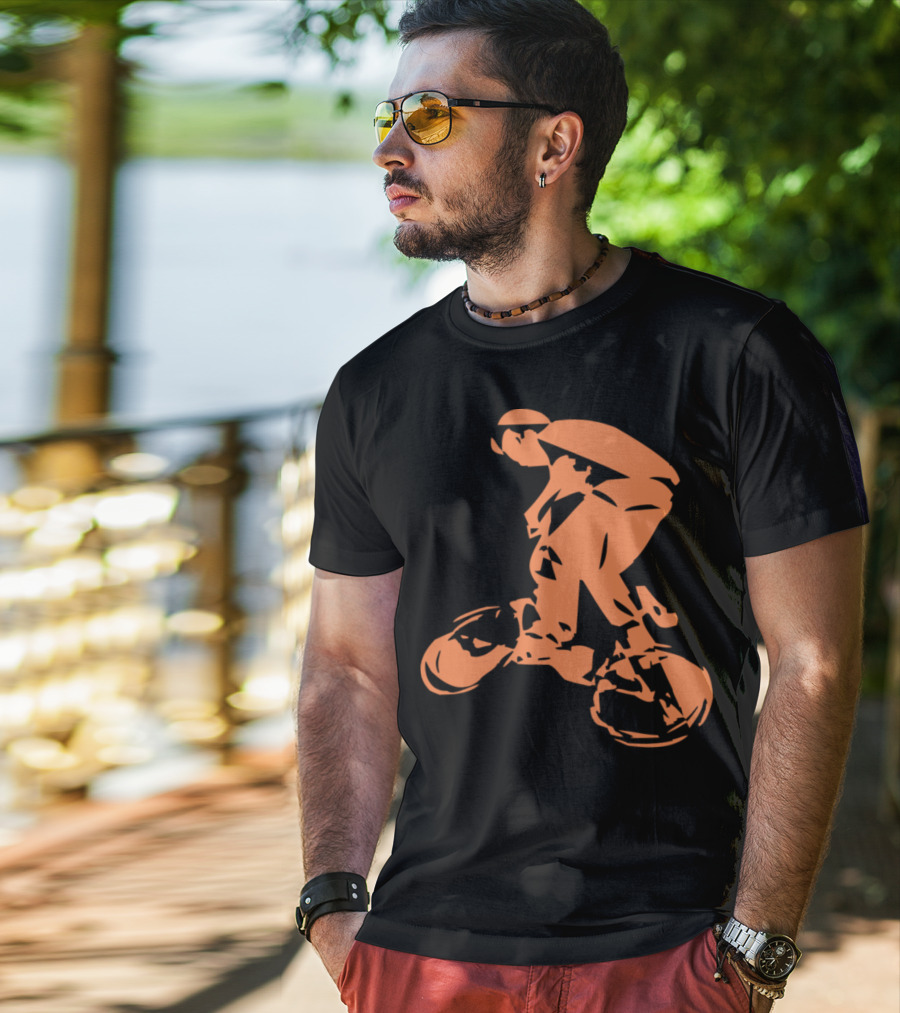 Cycling Acrobatics Performance T-Shirt