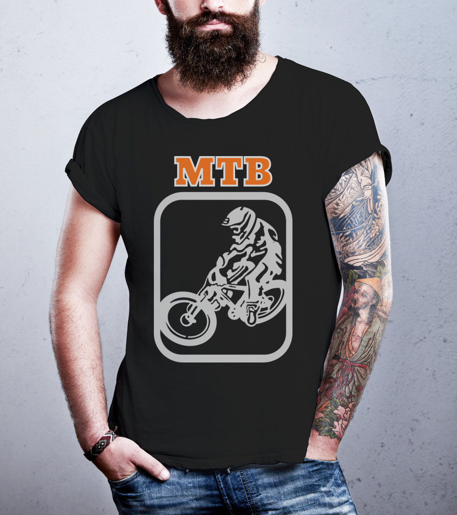 MTB Downhill Mountain Bike Rider T-Shirt