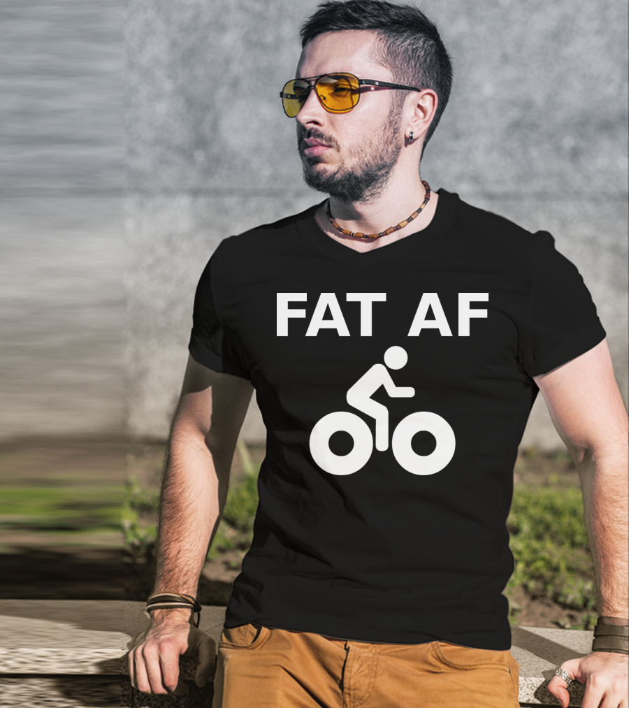 FAT AF Bike Rider T-Shirt
