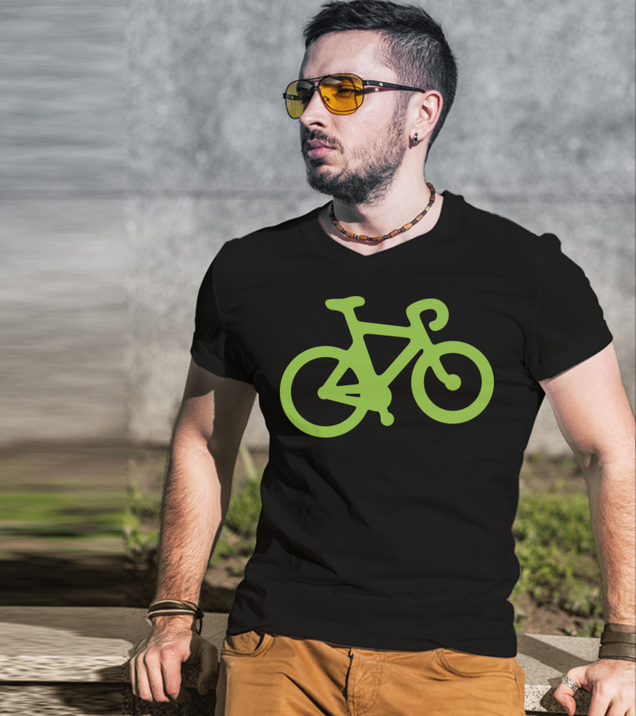 Green Bicycle T-Shirt