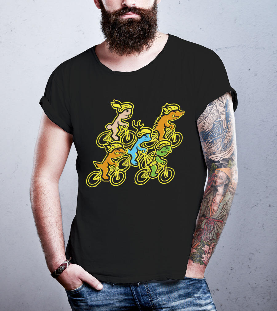 Cycling Animals Team Adventure T-Shirt