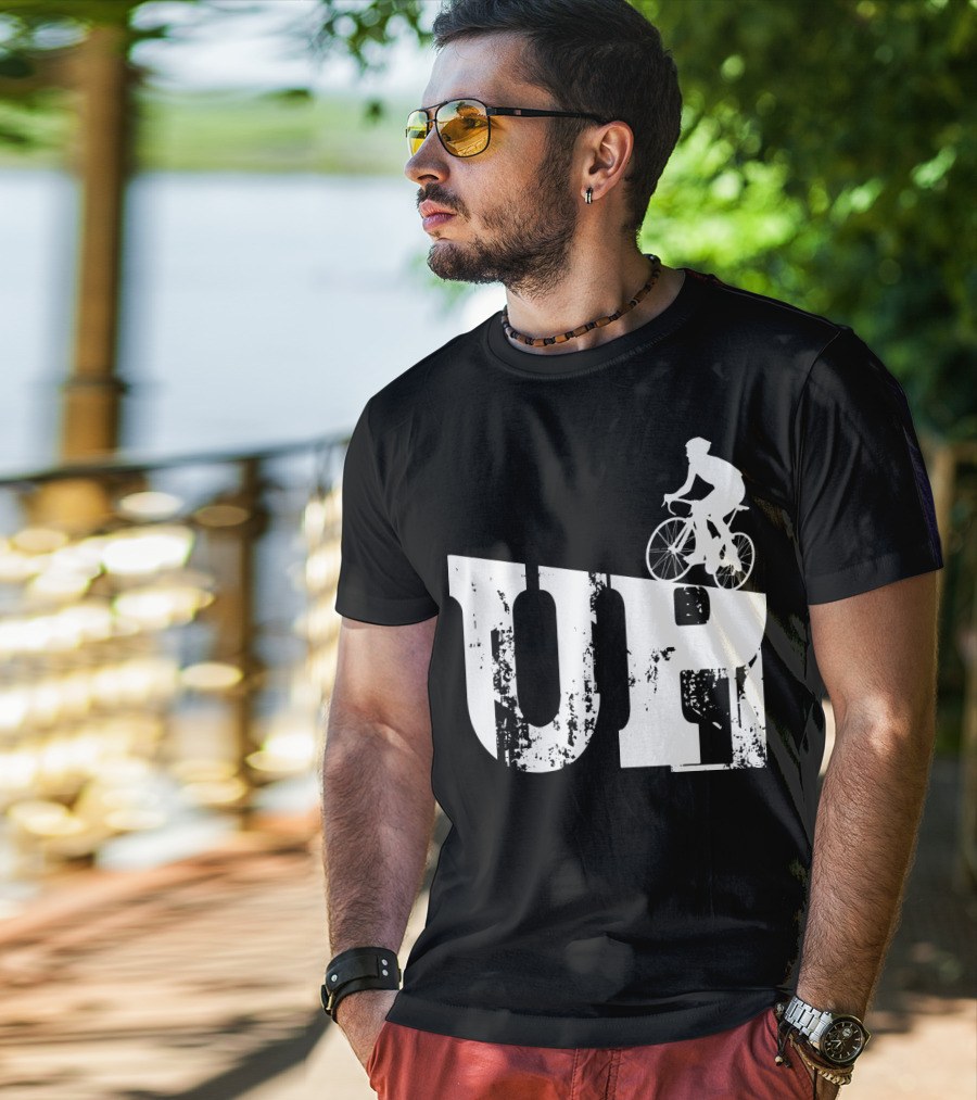 Mountain Bike Rider UP Cycling T-Shirt