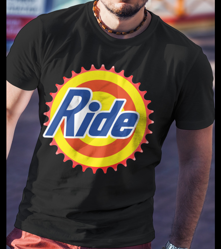 Ride Clean Cycling Gear Bottle Cap T-Shirt