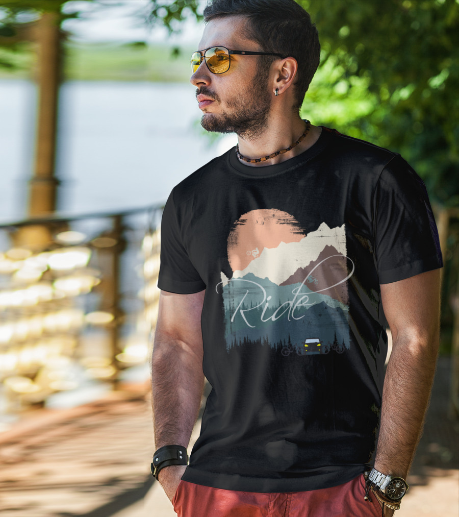 Ride The Mountain Adventure T-Shirt