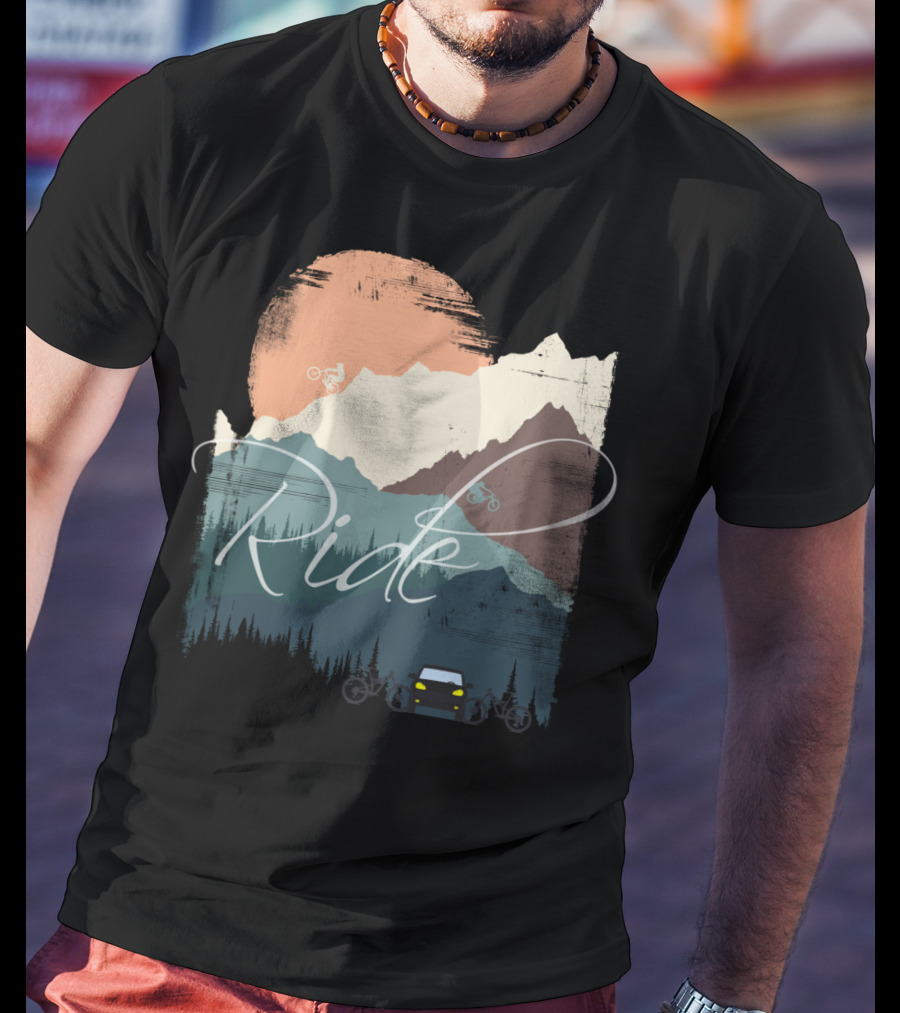 Ride The Mountain Adventure T-Shirt