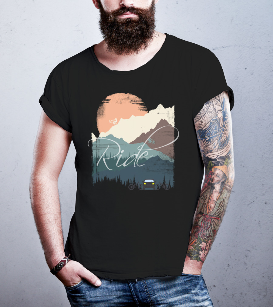 Ride The Mountain Adventure T-Shirt