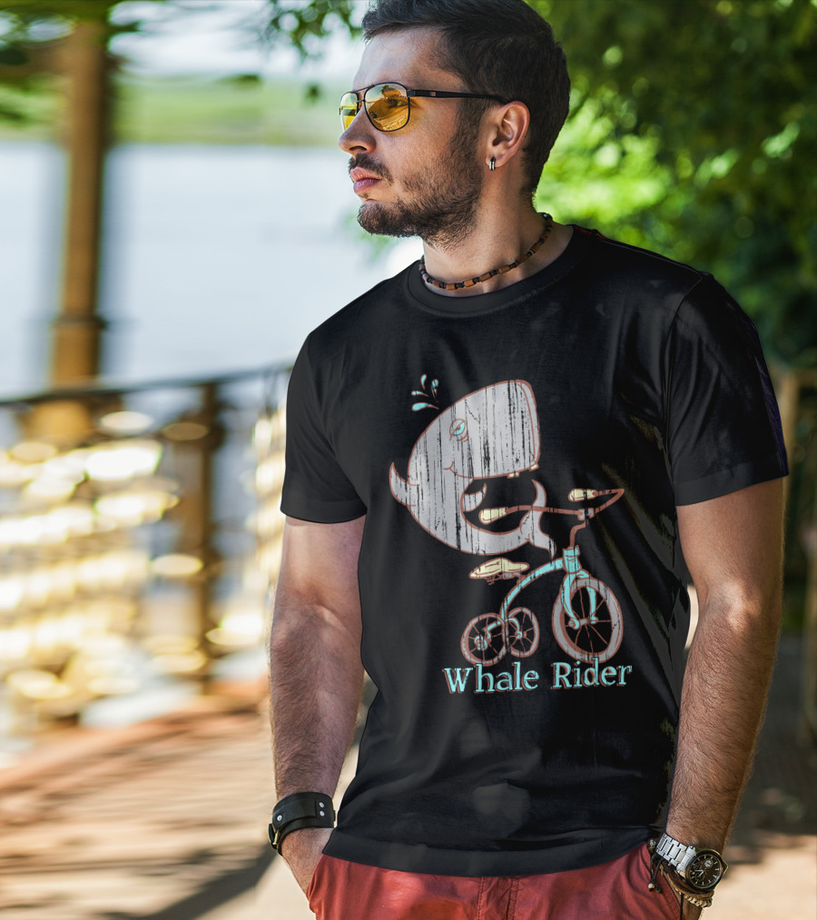 Whale Rider Bicycle Adventure T-Shirt