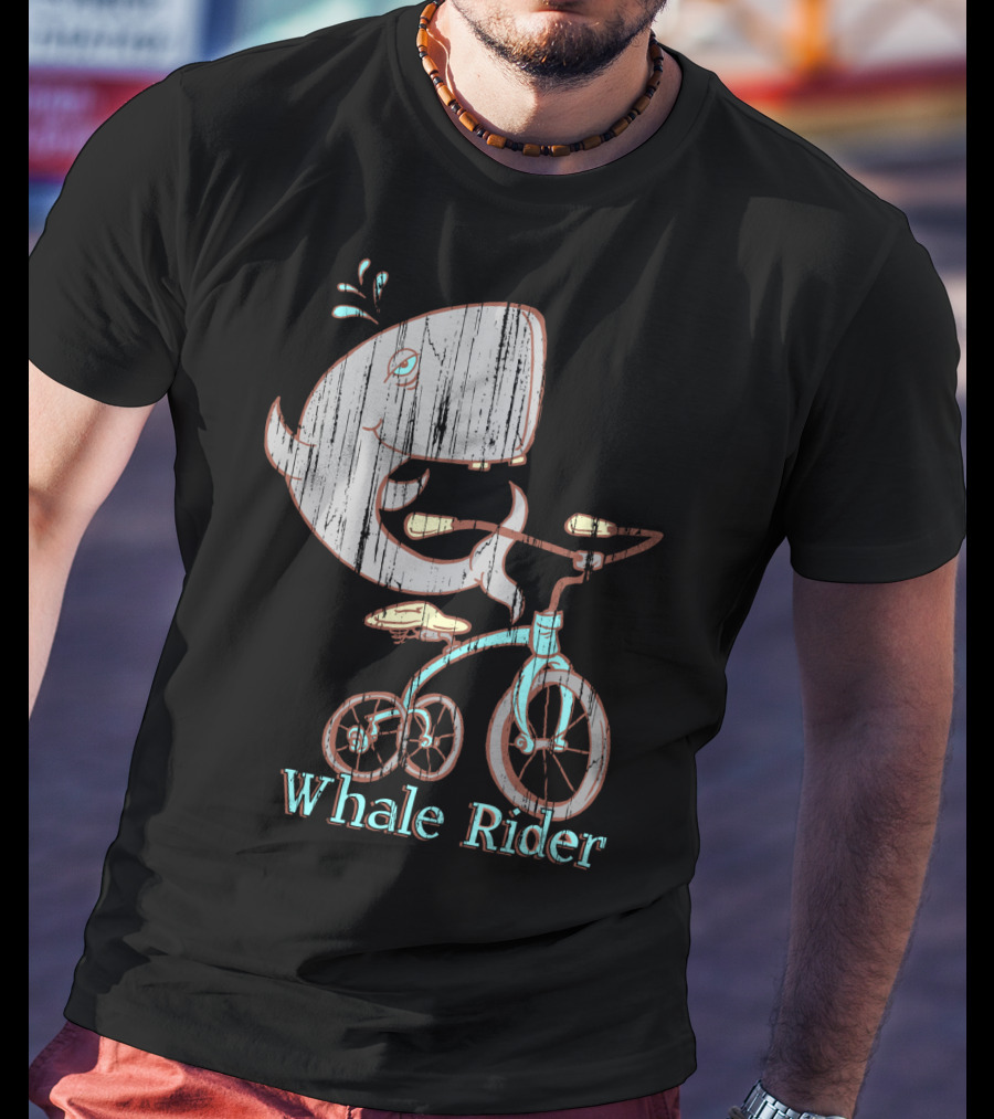 Whale Rider Bicycle Adventure T-Shirt