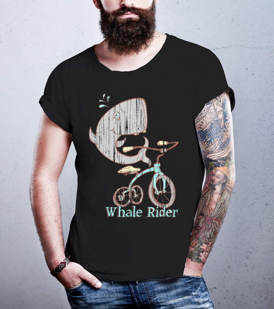 Whale Rider Bicycle Adventure T-Shirt