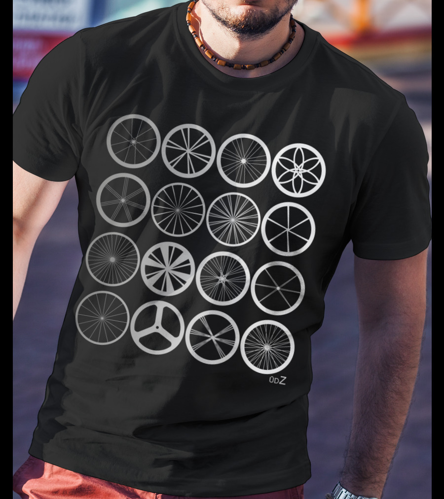 Wheels Land Corporation 0D Z Iconic Wheel T-Shirt