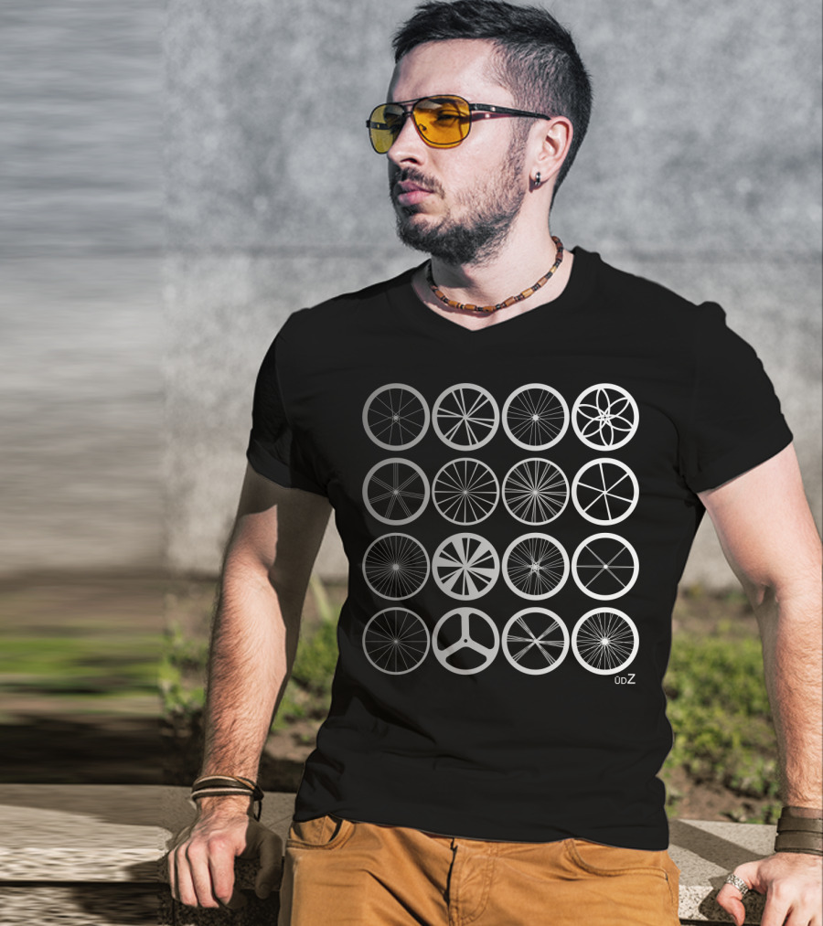 Wheels Land Corporation 0D Z Iconic Wheel T-Shirt
