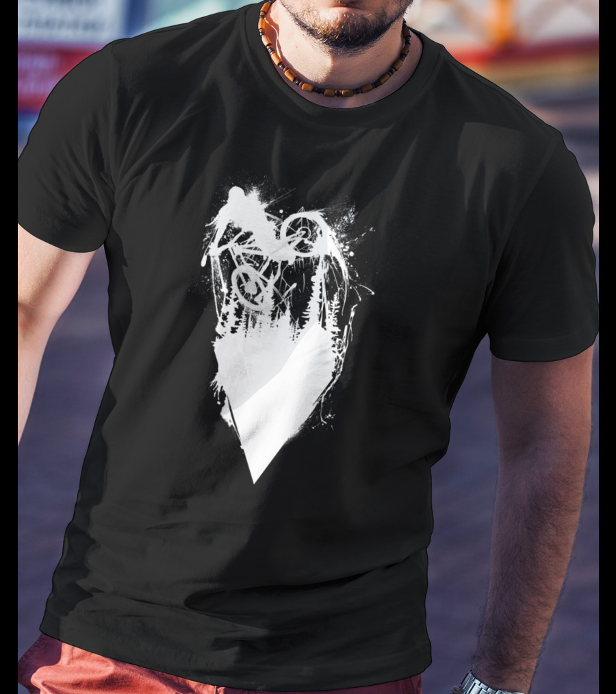 Whip Ink White BMX Forest T-Shirt